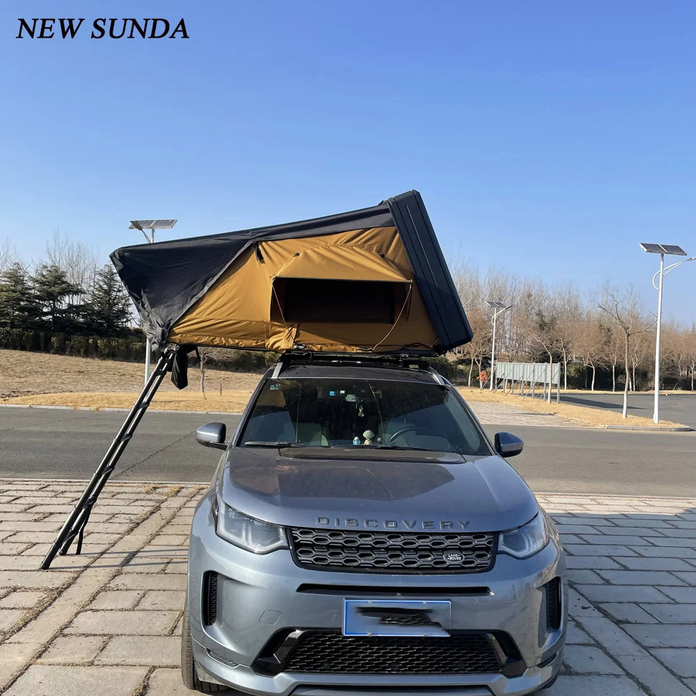 4x4 внедорожный пикап туристический первоклассный технологичный палатка на крыше для кемпинга с частной раздевалкой уличный Алюминиевый жесткий корпус с пристройкой