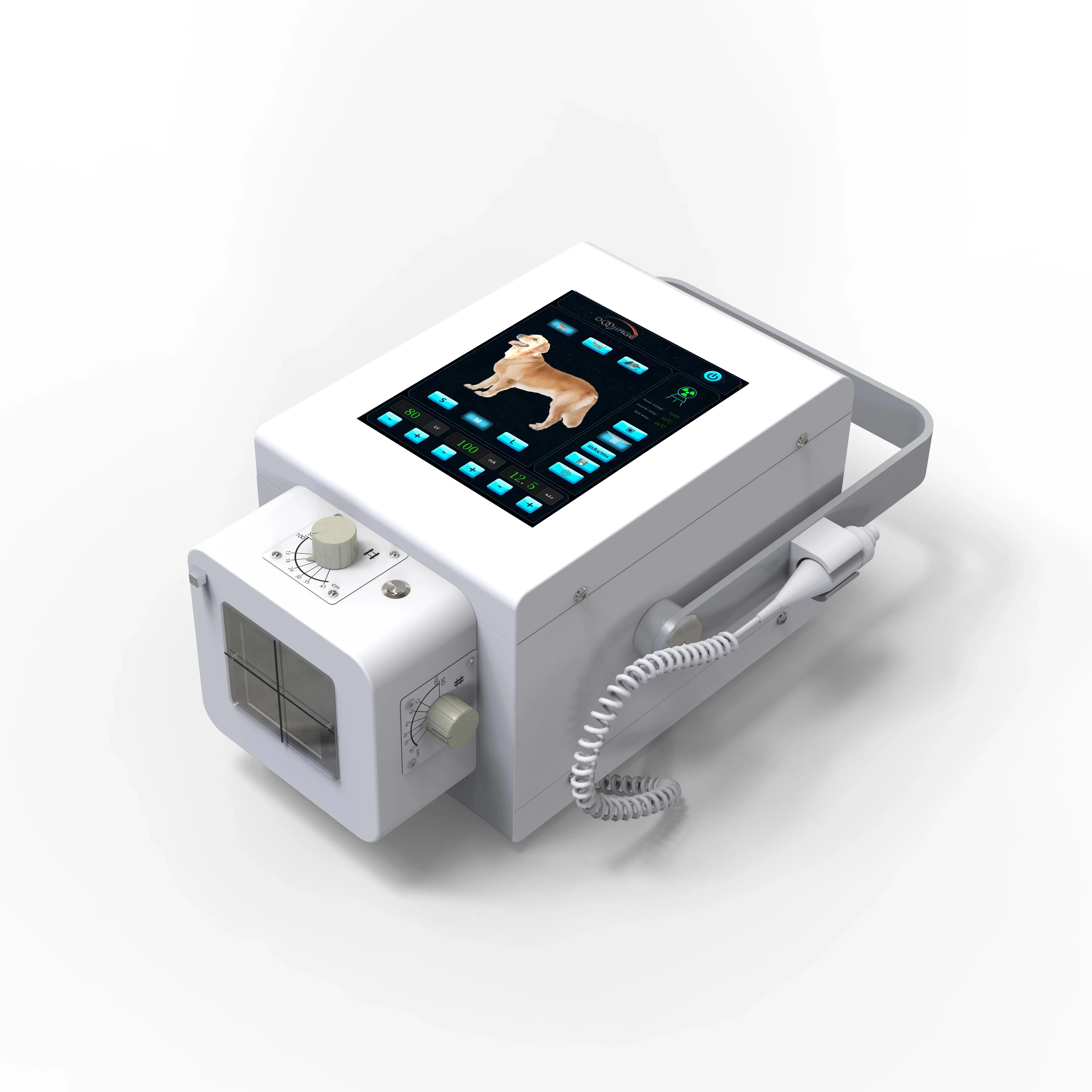 Медицинская радиология DR system 8 кВт 10 4 дюймов портативный рентгеновский цифровой