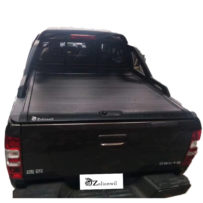 Zolionwil manual roll up pickup bed tonneau cover for ISUZU ruimai isuzu dmax