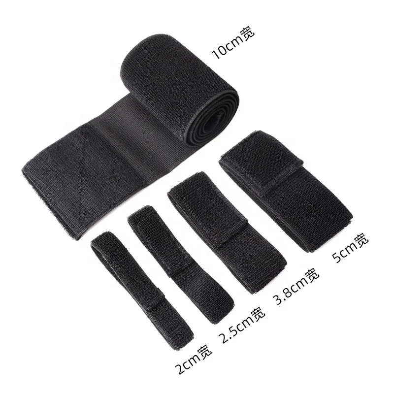 hook and loop stretchable elastic Wrist and waist nylon strap elastic Velcroes strap