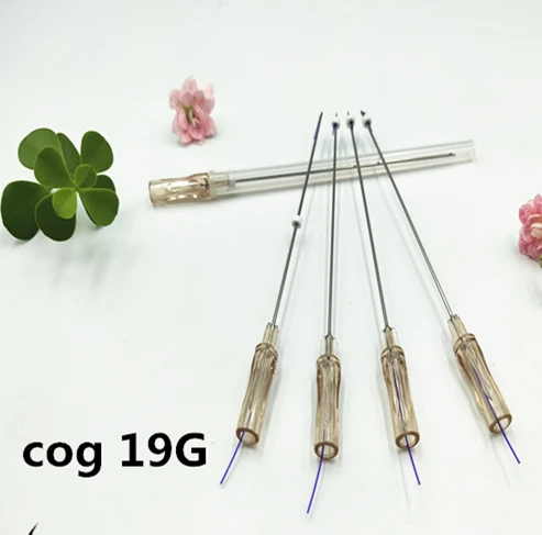 Hskinlift threadneedles meso lifting face fio pdo lift eye brow thread barb 4d  korea