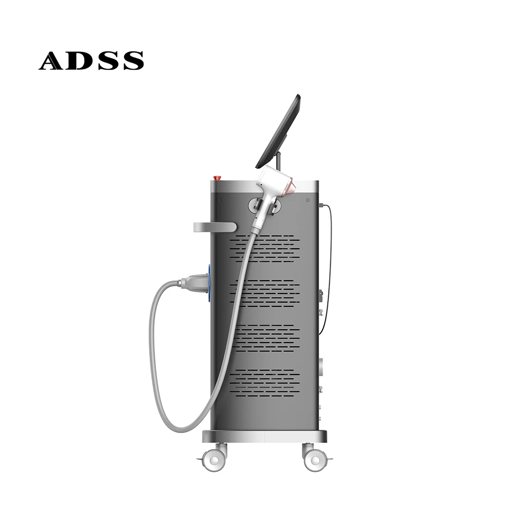 ADSS 808nm Laser Diode Alexandrite Laser 755 808 1064 Permanent Diode Laser Hair Removal Machine
