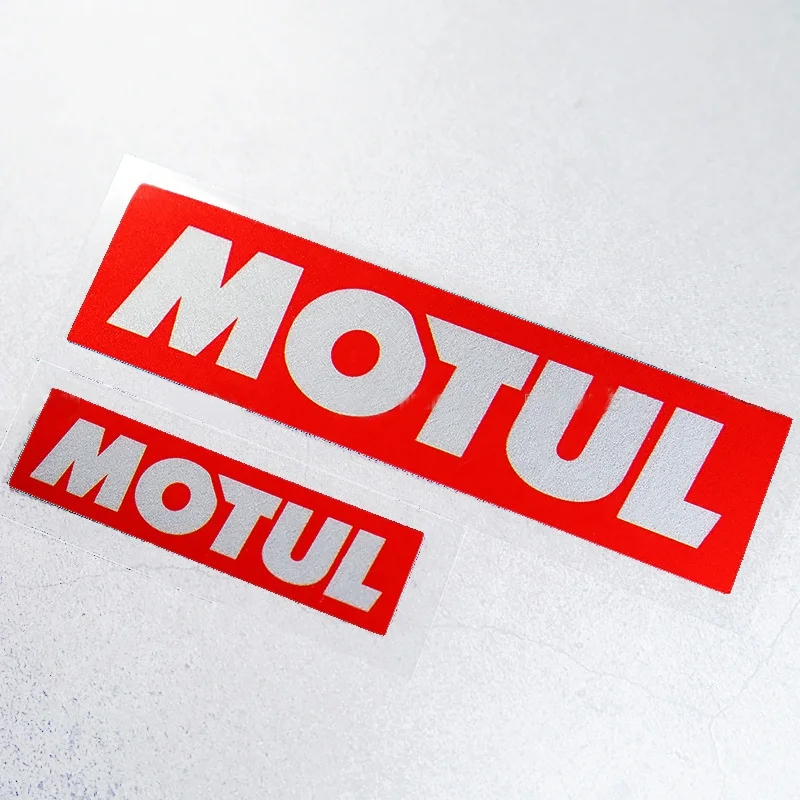 MOTUL in stock  Decal Lubricants Oil 2x Pair many options Car Truck Viny custom car stickers