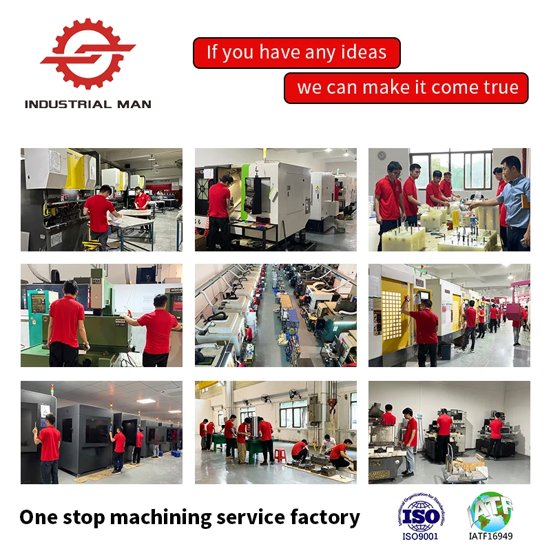 OEM CNC Machined Aluminum Stainless Steel Iron Custom Precision CNC Milling Lathing Turning Drilling Services CNC Machining