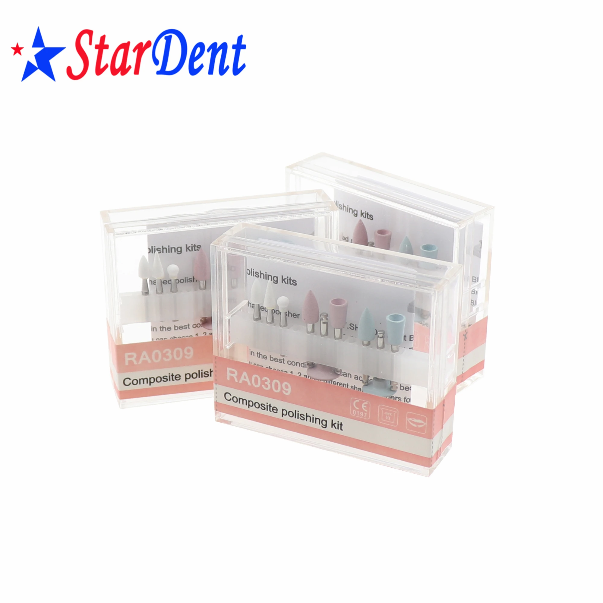 Набор для полировки зубов RA0309 комплект из высококачественного резинового композитного материала