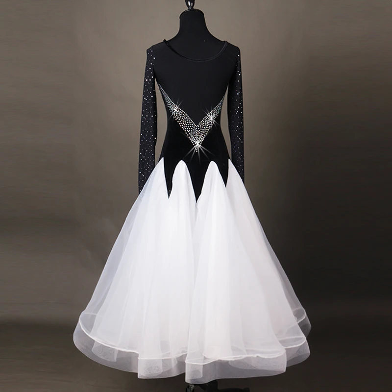 MQ026-1  Factory direct high quality ballroom performance   dancing dress