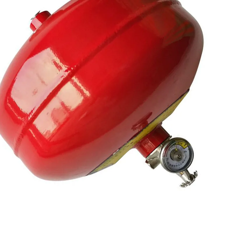 Factory price automatic red color hanging fire extinguisher dry powder for fire fighting system