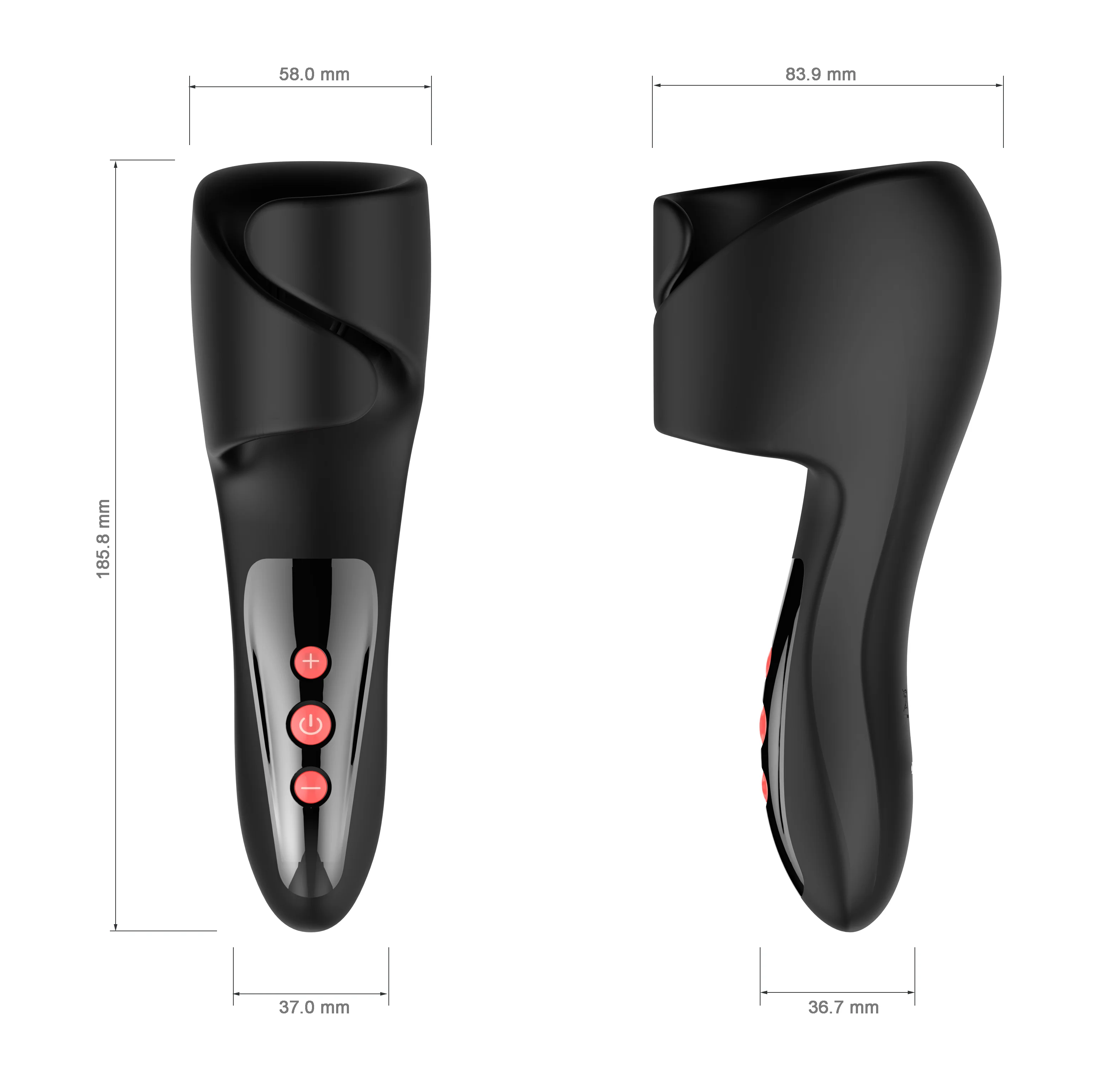 Besting Selling Silicone USB Rechargeable Adult Sex Toys Exercise Wand AV Vibrator for Men Training