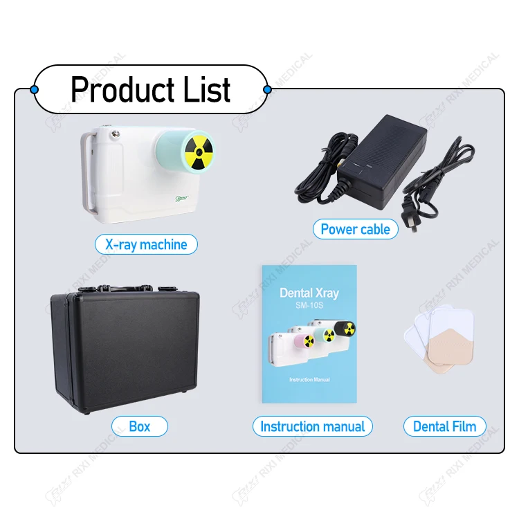 Portable Dental Xray Sensor Digital X-ray 3D High Disinfection Dental X Ray Machine