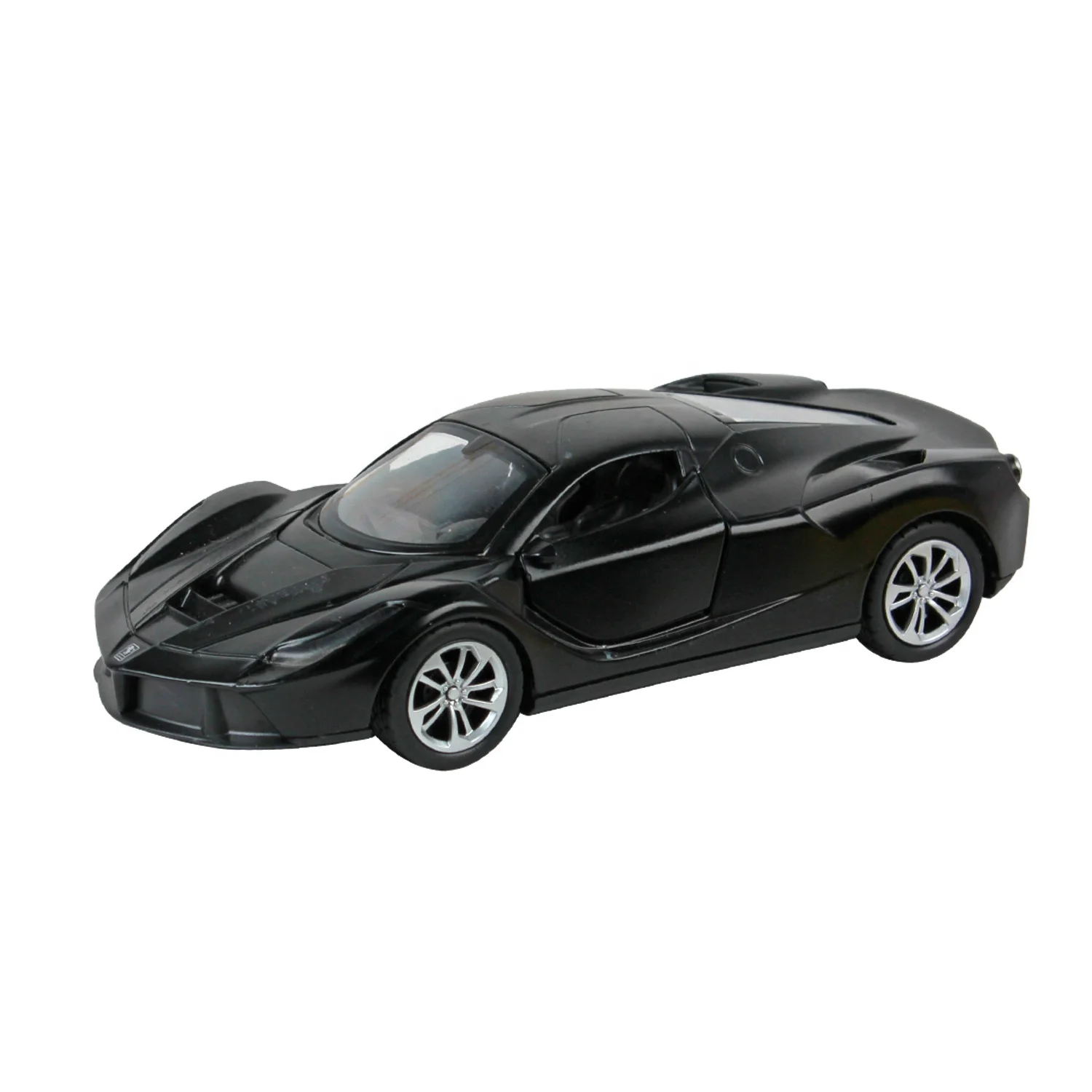 Wholesale 1:28 Scale Alloy Car Model Metal Body Pull Back Car Toy with Lights Music Opening Doors Diecast Model Cars
