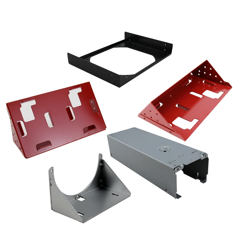 Sheet Metal Stamping Fabrication Electronics Instrument Enclosures For Aluminum Stainless Steel Box Parts