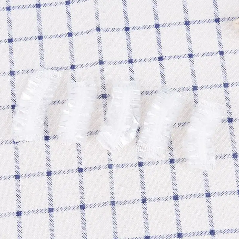 Factory wholesale Disposable PE Plastic Ear Cover For Spa / Shower cap / Hair Salon