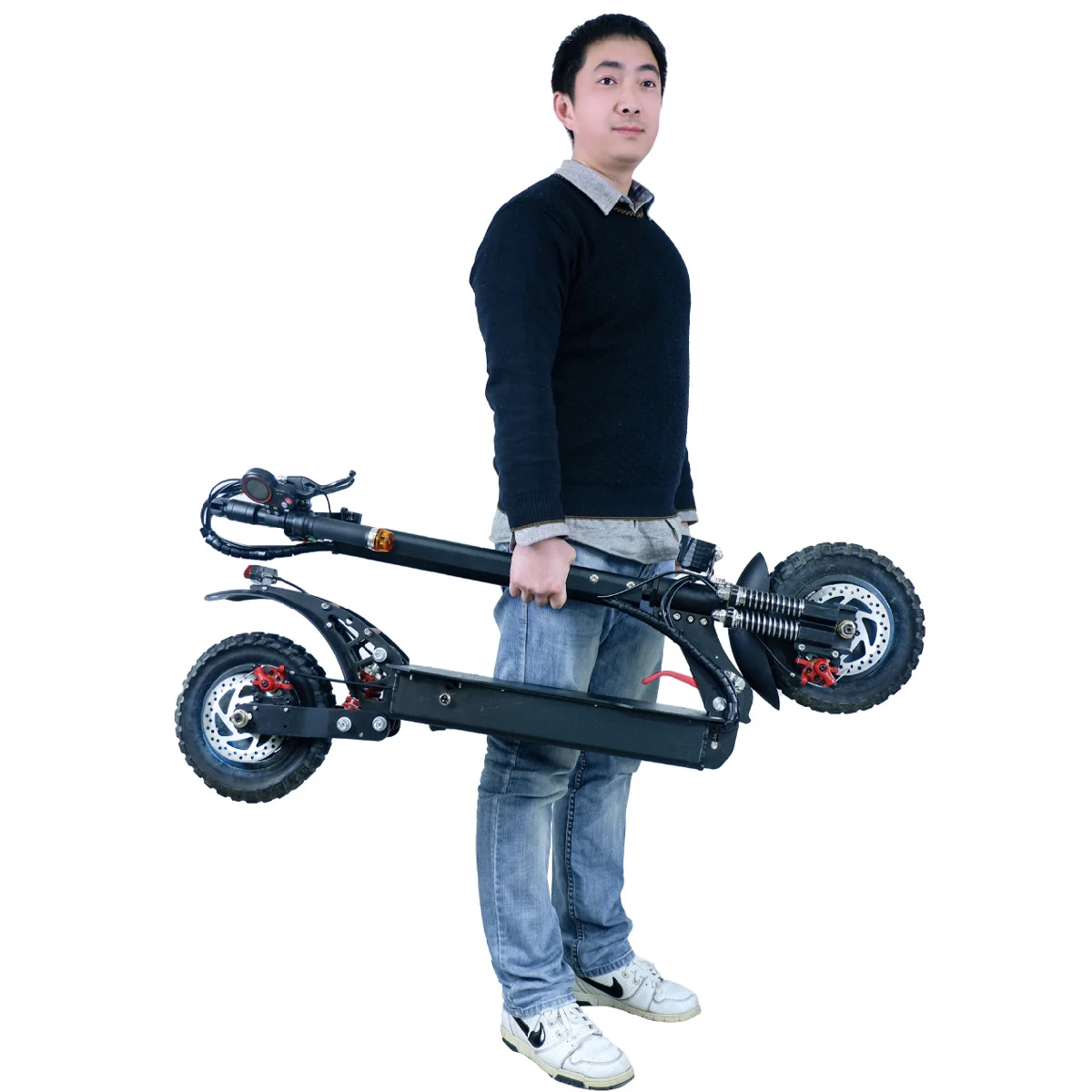 2021 Foldable 2000W Scuter Adult 10 Inch Electric Scooters