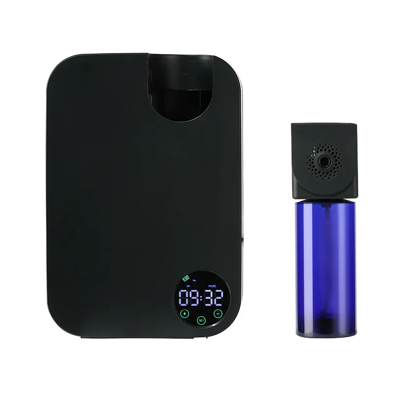 Factory popular desktop air purification ultrasonic cold fog black led touch screen control USB portable humidifier for dry skin