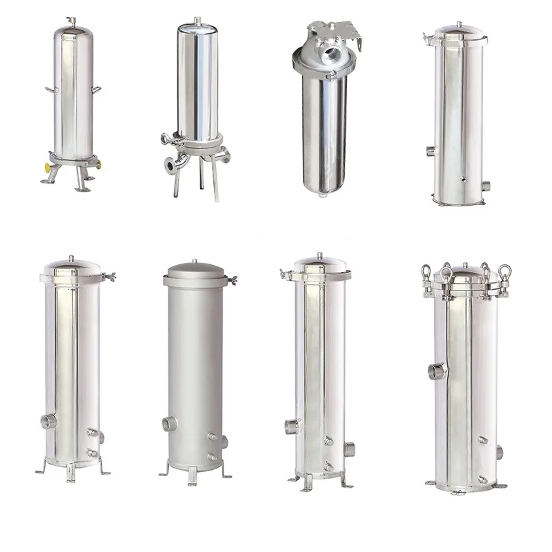 304 Stainless Steel Multi-Cartridge Filter Housing 2 inch NPT, 150 gpm, 125 psi