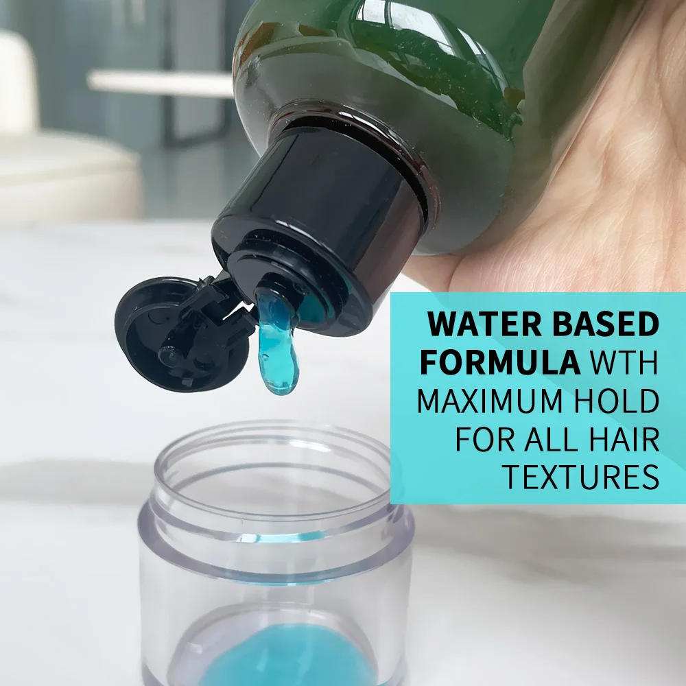 Custom Frizzy Hair Styling Gel Gummy Shine Enhance Gel Pro Hair Style for Boys