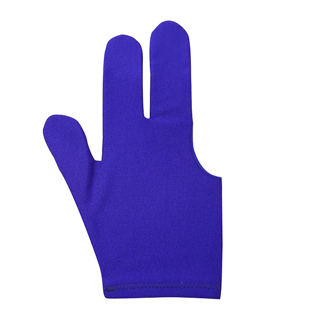 High quality professional 3 Fingers Billiard Glove