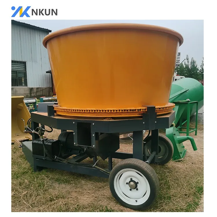 Large capacity rotary tub grinder machine corn hay baler straw crusher machine