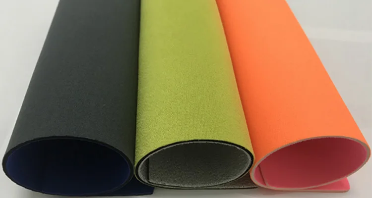 
Spandex Nylon 4 way Stretch Knitted Rib Bikini Neoprene Fabric 