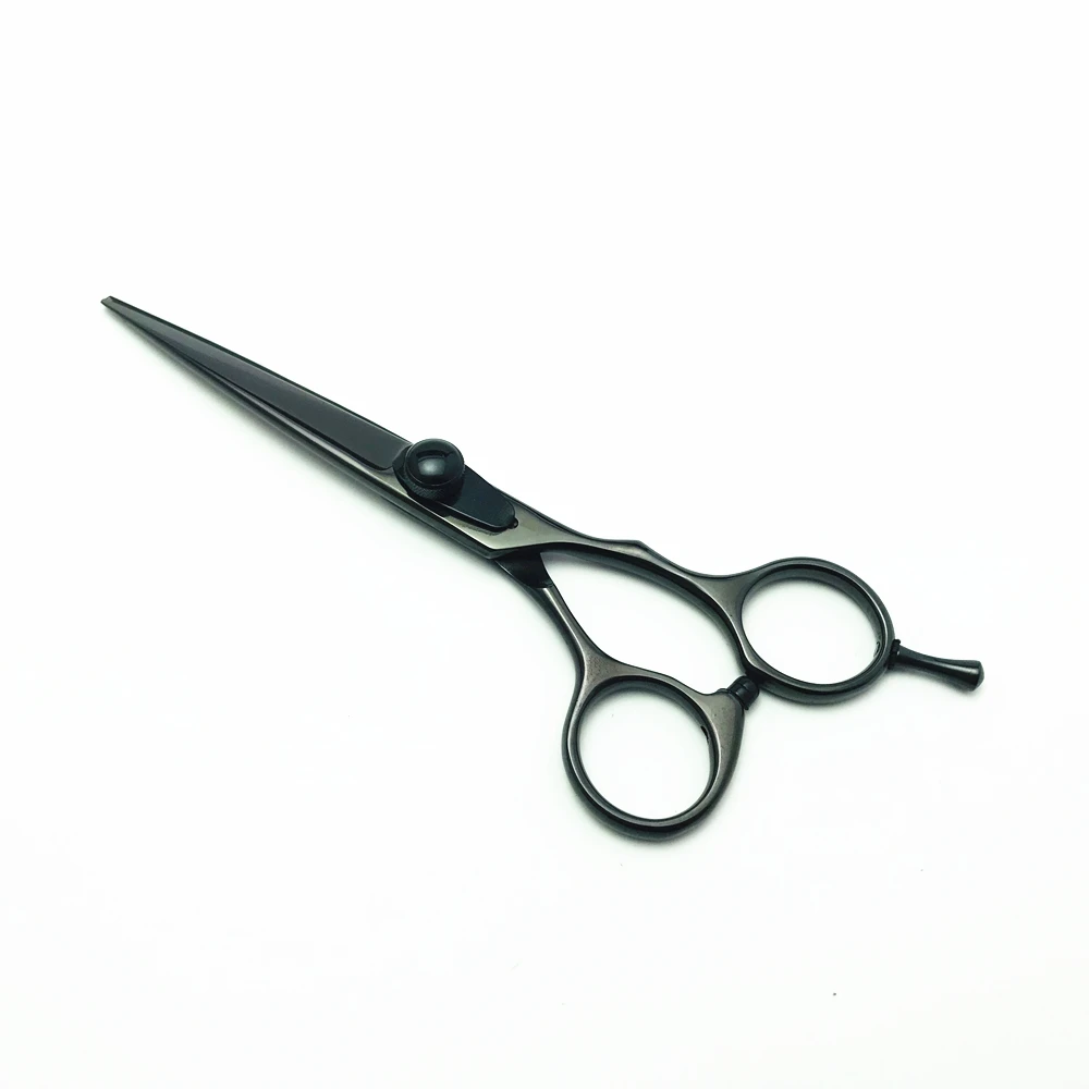 AK34 high quality professional black hair cutting shears scissors