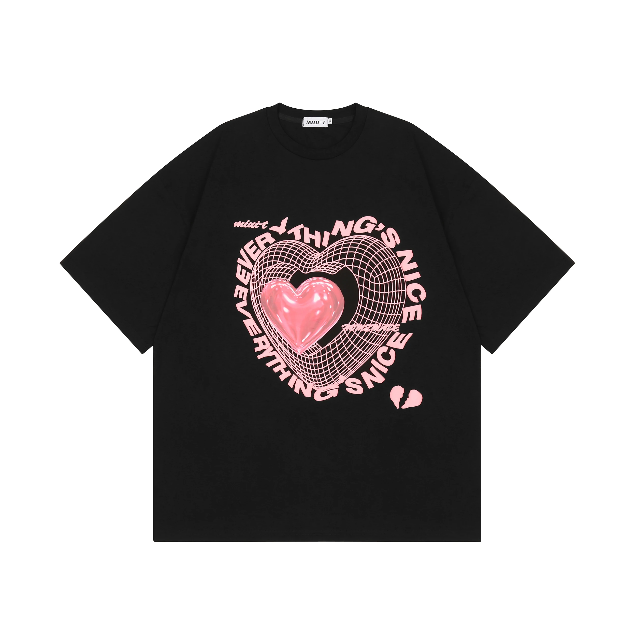 Custom high quality summer streetwear hip hop printing crewneck graphic cotton men t shirt