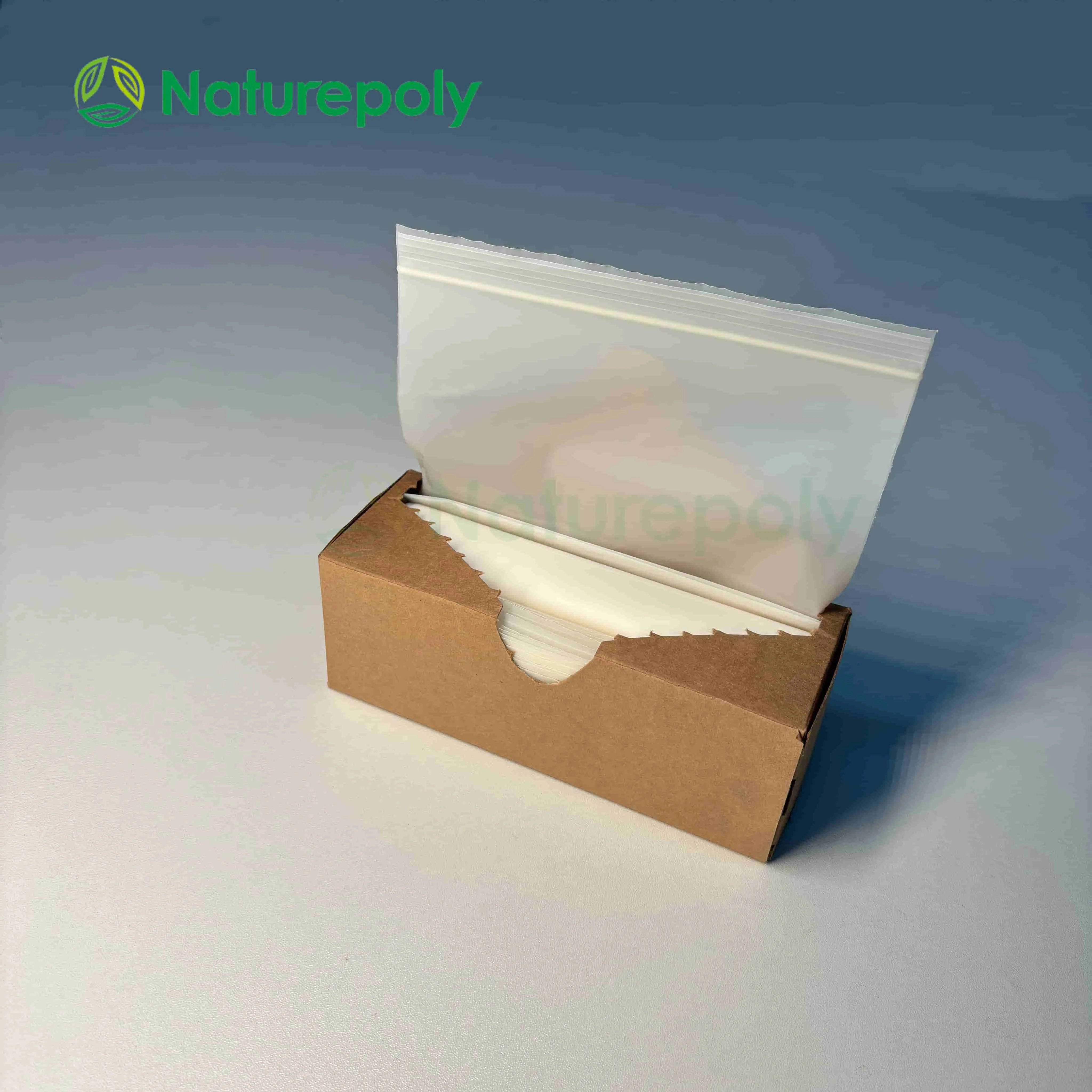 Custom Logo Printing Wholesale 100% Compostable Biodegradable Food Packaging Foreted Bag Freeze Zipper Stand Up Gusset Bag