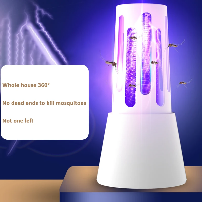 2022 trending products Anti Insect Trap Pest Control USB rechargeable Electric led Mosquito Killer Lamp