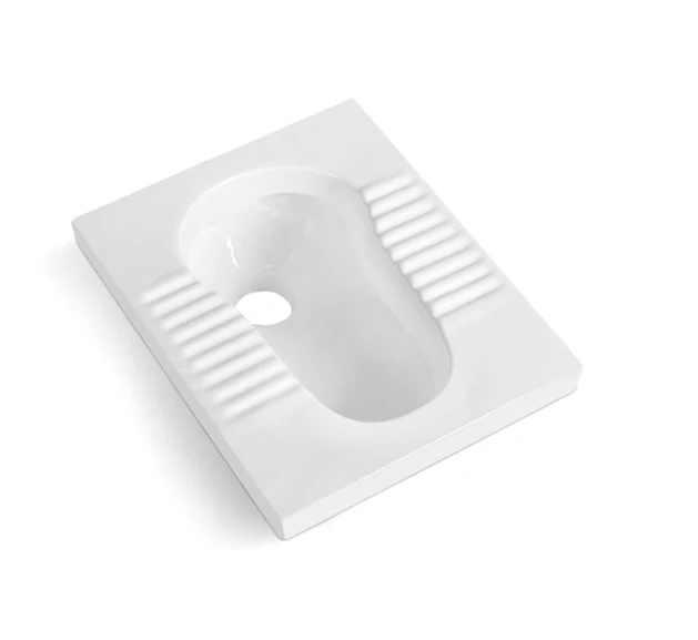 Chaozhou Factory bathroom hot sale ceramic space saving squatting pan wc bowl