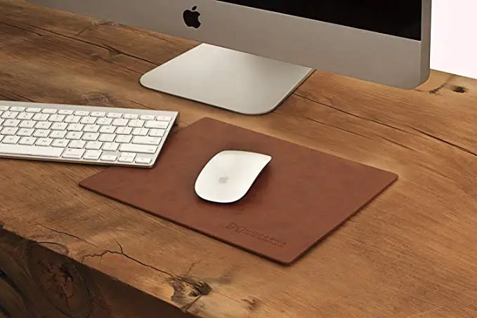 
Leather Mouse Pad - Gaming and Executive Mousepad Writing Mat 