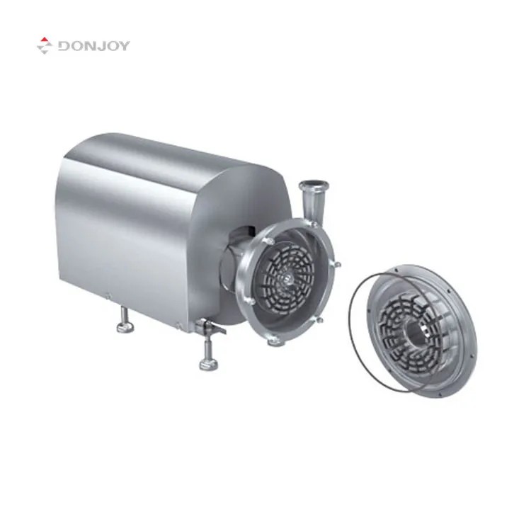 DONJOY пищевой SS316L одноступенчатый эмульгирующий насос гомогенизатор