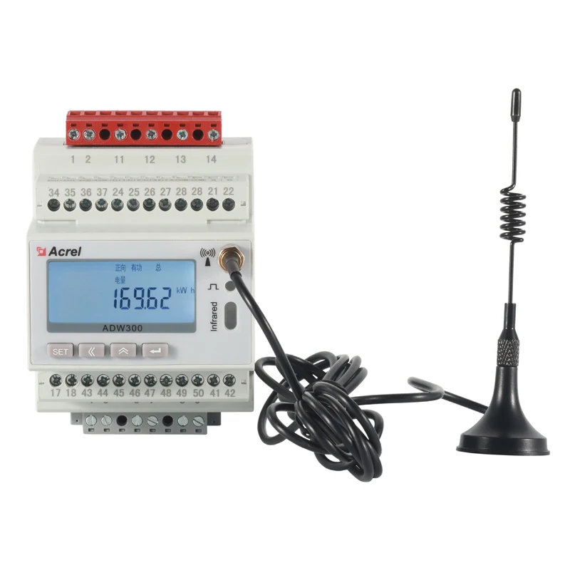 Мониторинг солнечной энергии ADW300 4G/Wifi/LoRa подключение облака для солнечной энергетической системы