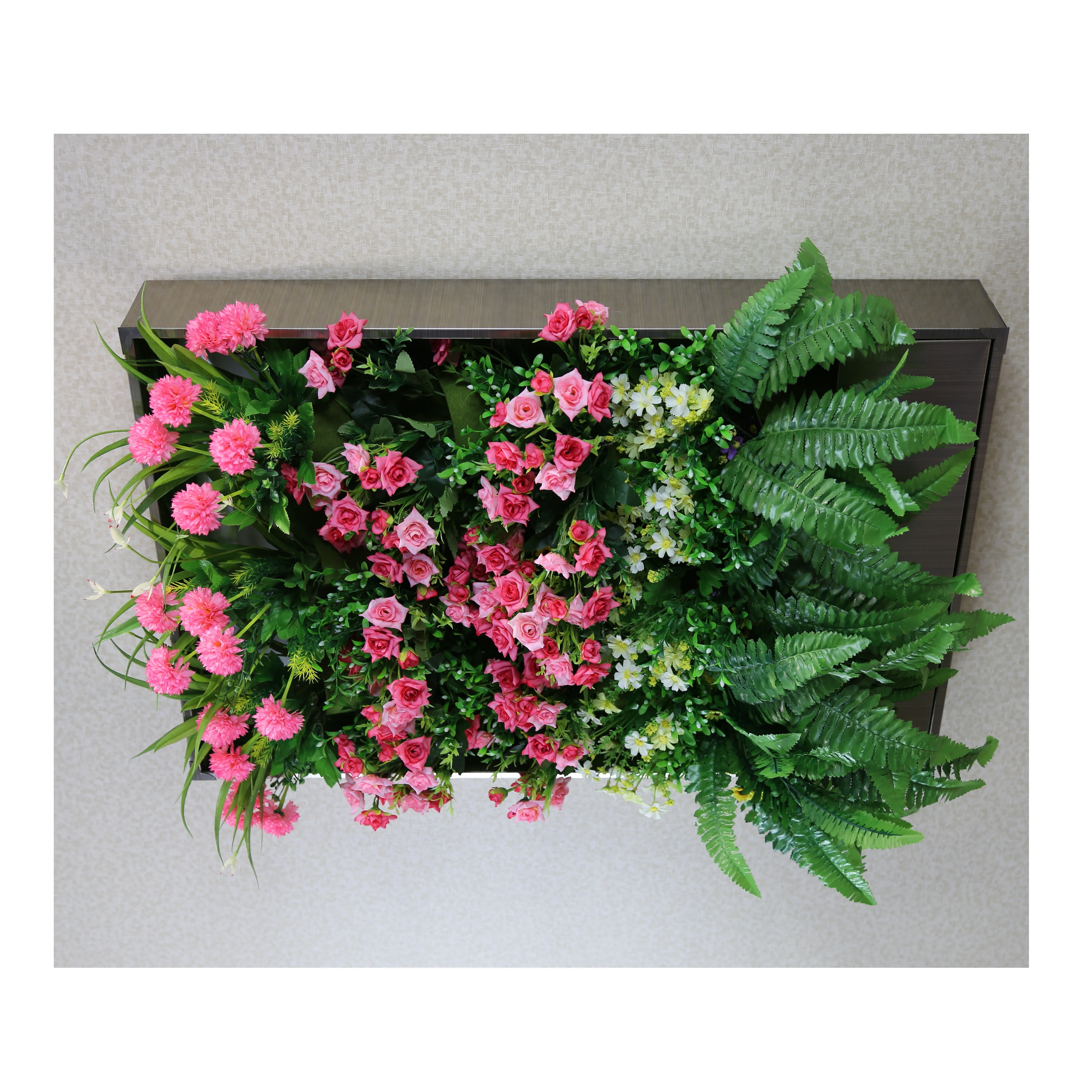 
Vertical Wall Hanging Flower Container Self Watering Water Recycling System 