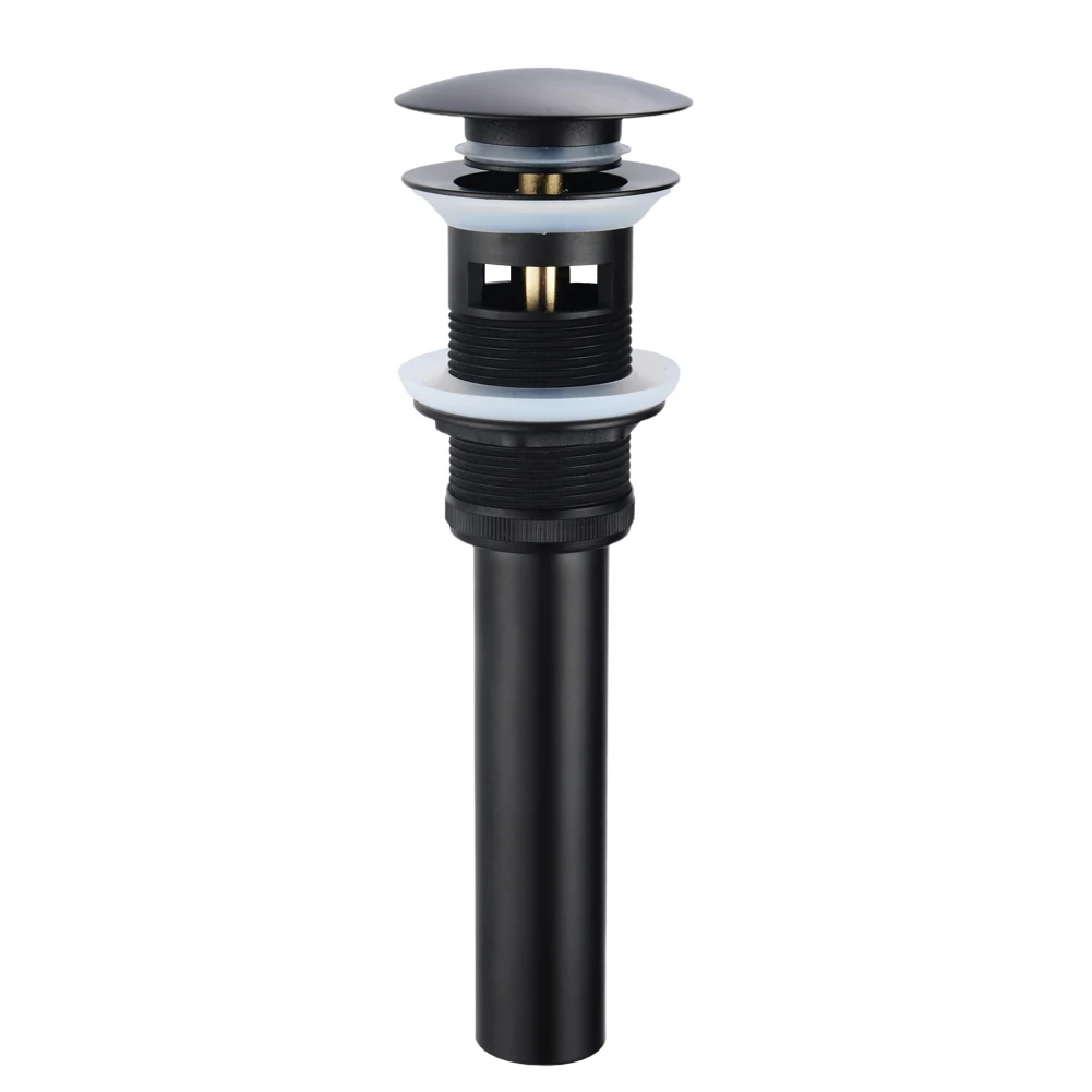 Factory Competitive Price Wholesale Sanitary Ware Product of Pop up Drain in Matt Black