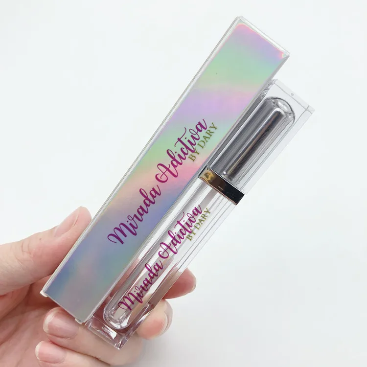 Square lip gloss tube lipstick empty bottle ABS material lip glaze tube cosmetic packaging materials manufacturers wholesale