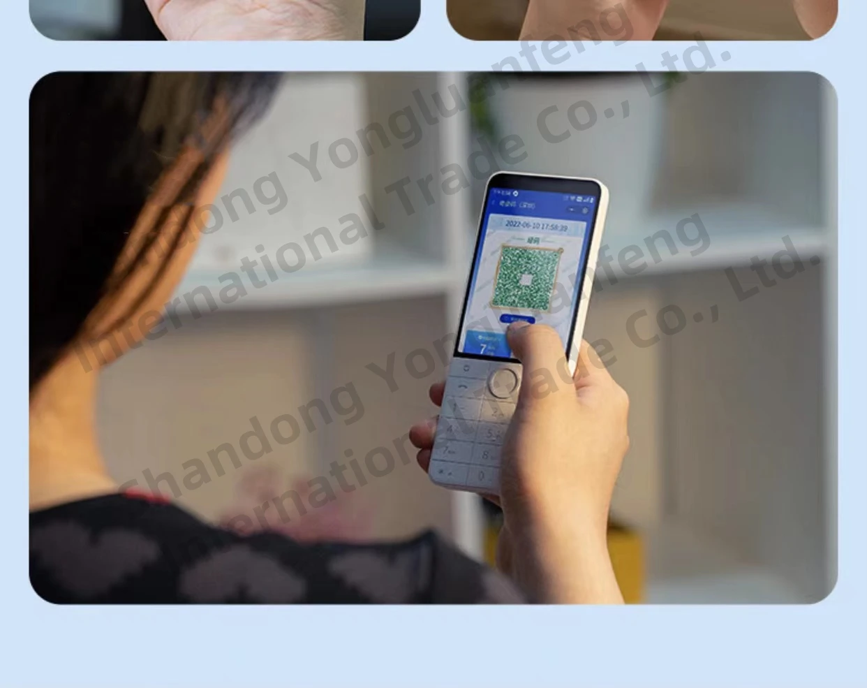 Goo-gle Available Global Version Duoqin f22 Pro Android 12 SmartTouchScreen 4G Mobile Phones Free Shipping F22 Pro pre order