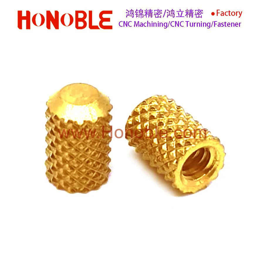 Stainless steel Brass ITB/ITC Molded-in M4 M5 M6 threaded brass insert nuts