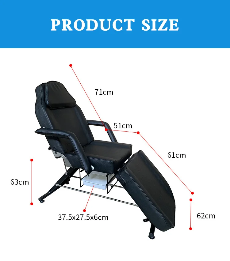 Оптовая продажа с фабрики изготовления на заказ складной стул татуировки кровать регулируемые кольца из нержавеющей стали Портативный Подлокотник Татуировки