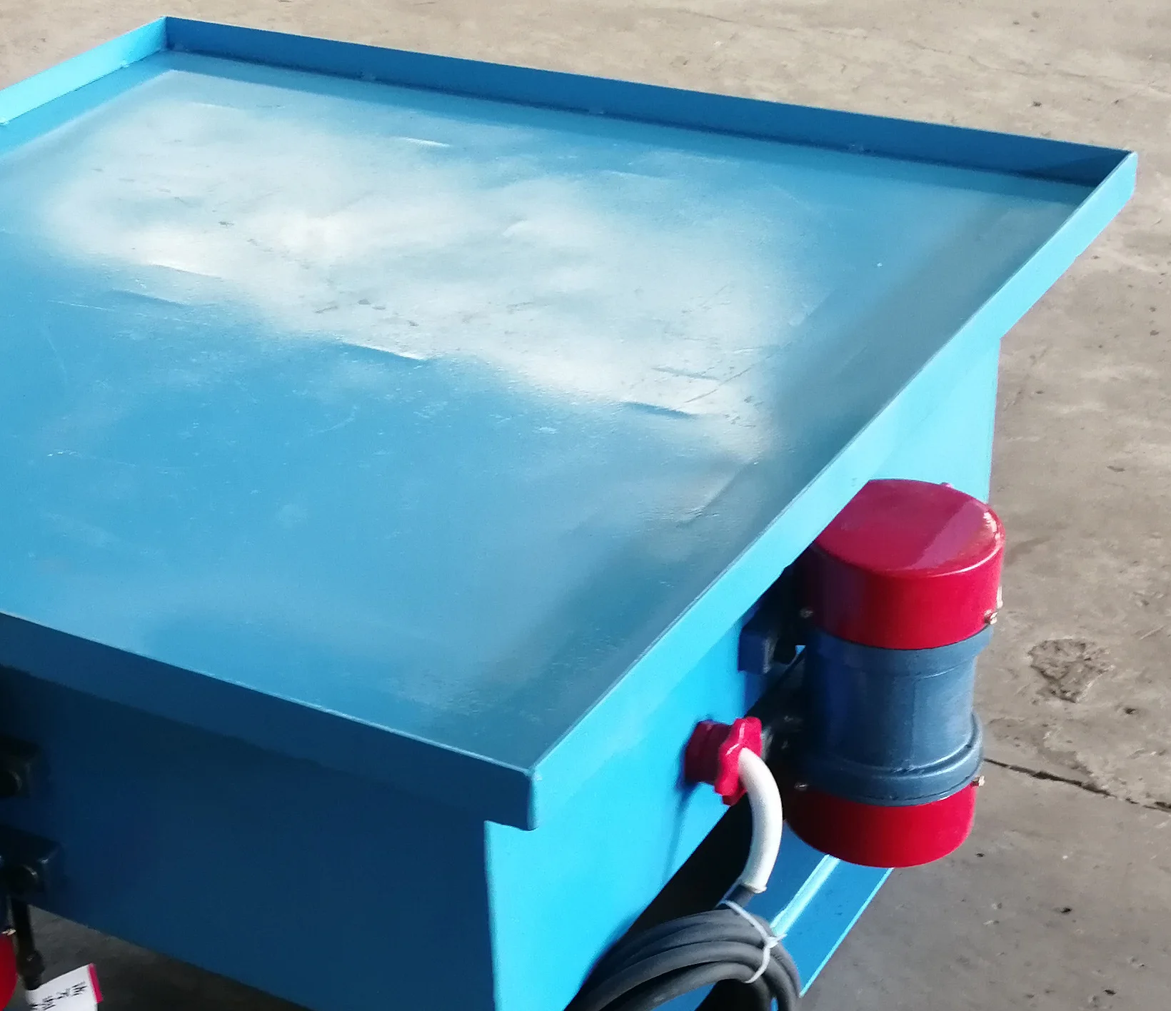 Dahan Customizable ZDP1200*1200Mm Electric Vibrating Table For Concrete Moulds Cement Machine