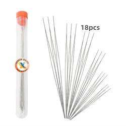 Amazon 18pcs Practical Manual Open Beaded Needle Economical set 5.8cm-14cm