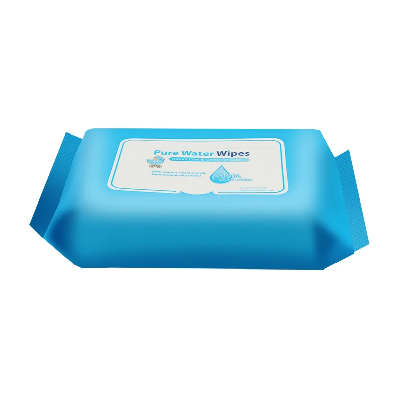 Free Samples Soft Cotton Biodegradable Baby Care Wipes Newborn Baby Wipes