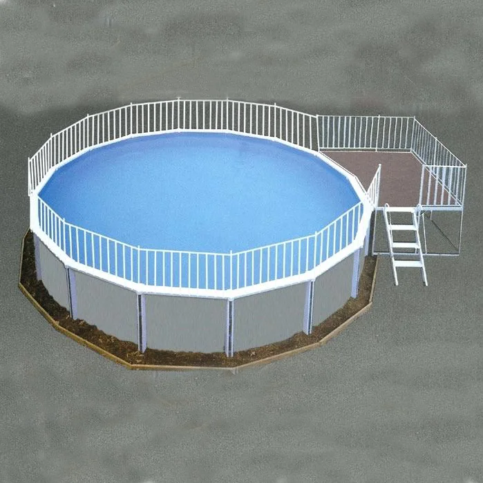 
Norland tempory swimming pool baby barrier security portable pool safety fence with weight 