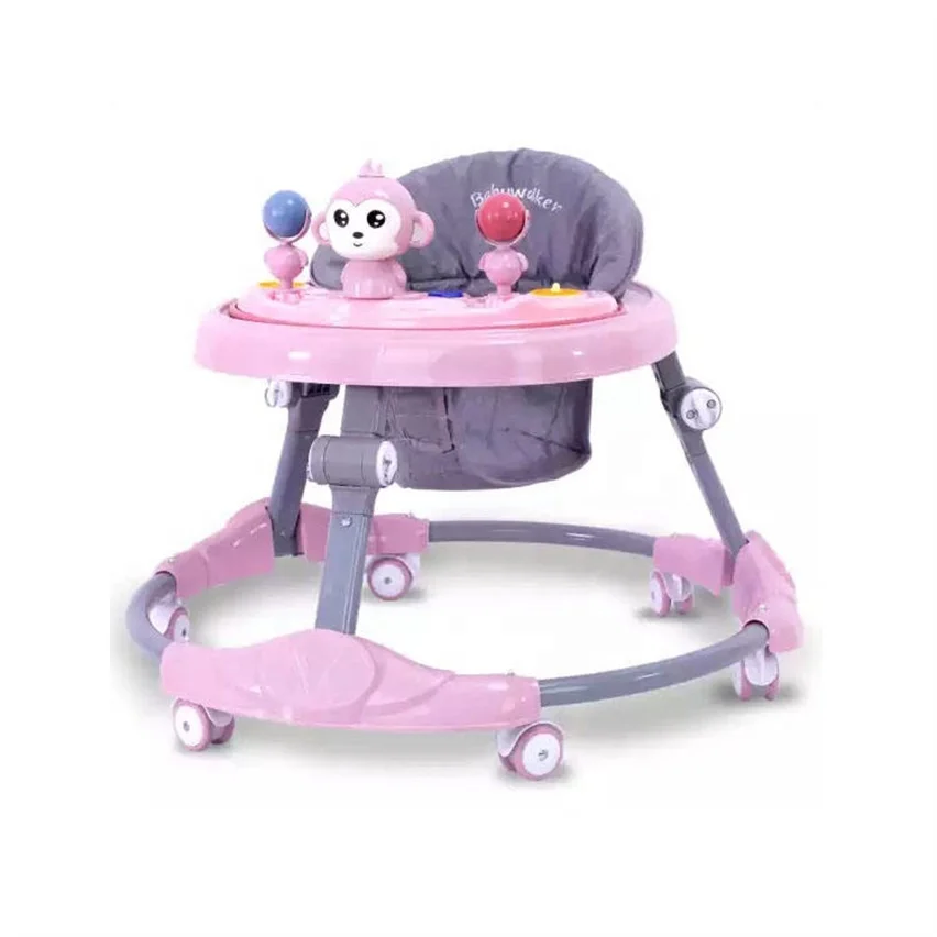 Children products gifts baby walkers for toddlers baby push walker 4 in 1 with wheels and seat baby activity walker