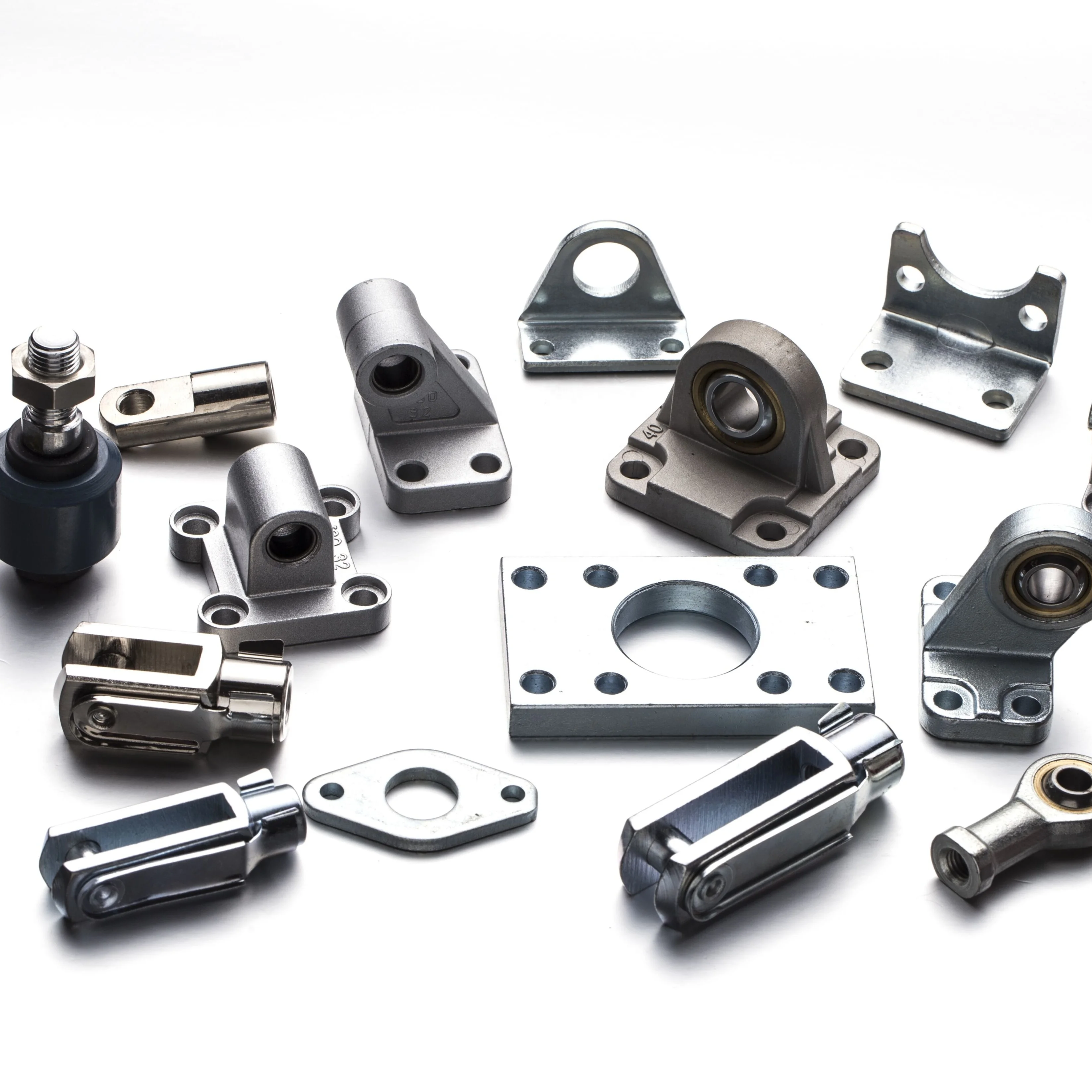 Standard SI SC DNC DSN Pneumatic Air Cylinder Accessories cylinder mounting cylinder clevis