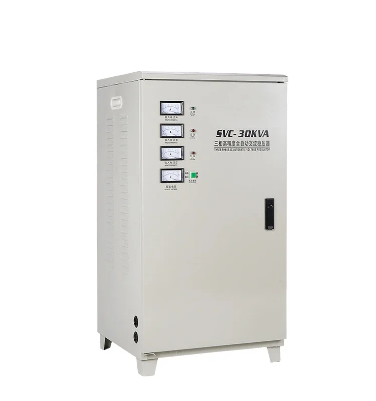 TNS Series 30 Kva 30KVA Automatic Ac Servo Voltage Stabilizer / Regulator For 220/230 Volts 50hz 60hz