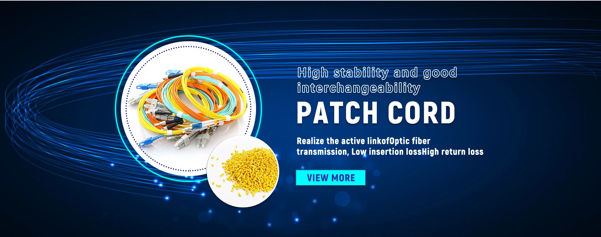 patch cord.banner