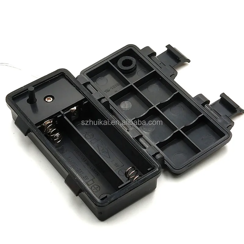 Hot Selling AA 2/3/4/6 coil waterproof battery holder case high quality ABS battery holder timer