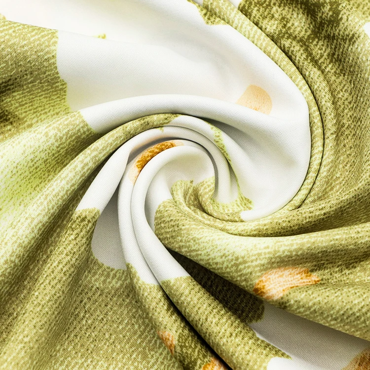 98 Polyester 2 spandex printed 100D four way stretch spandex woven custom fabric swim