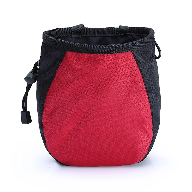Climbing Gym Magnesium Powder Storage Adjustable Waist Belt Nonslip Chalk Bag Bouldering Gymnastics Weightlifting Pouch