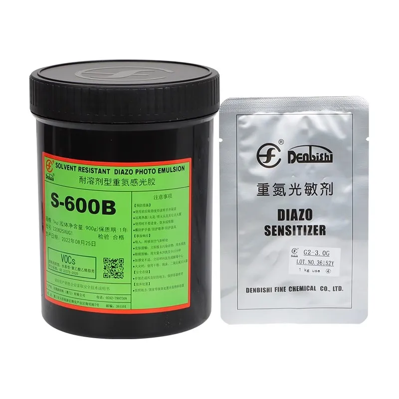 Original and OEM Emulsion  S-600B solvent resistant diazo photo emulsion