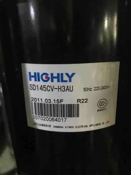 compressor heli compressor sd145cv-h3au sd104cv-h3au